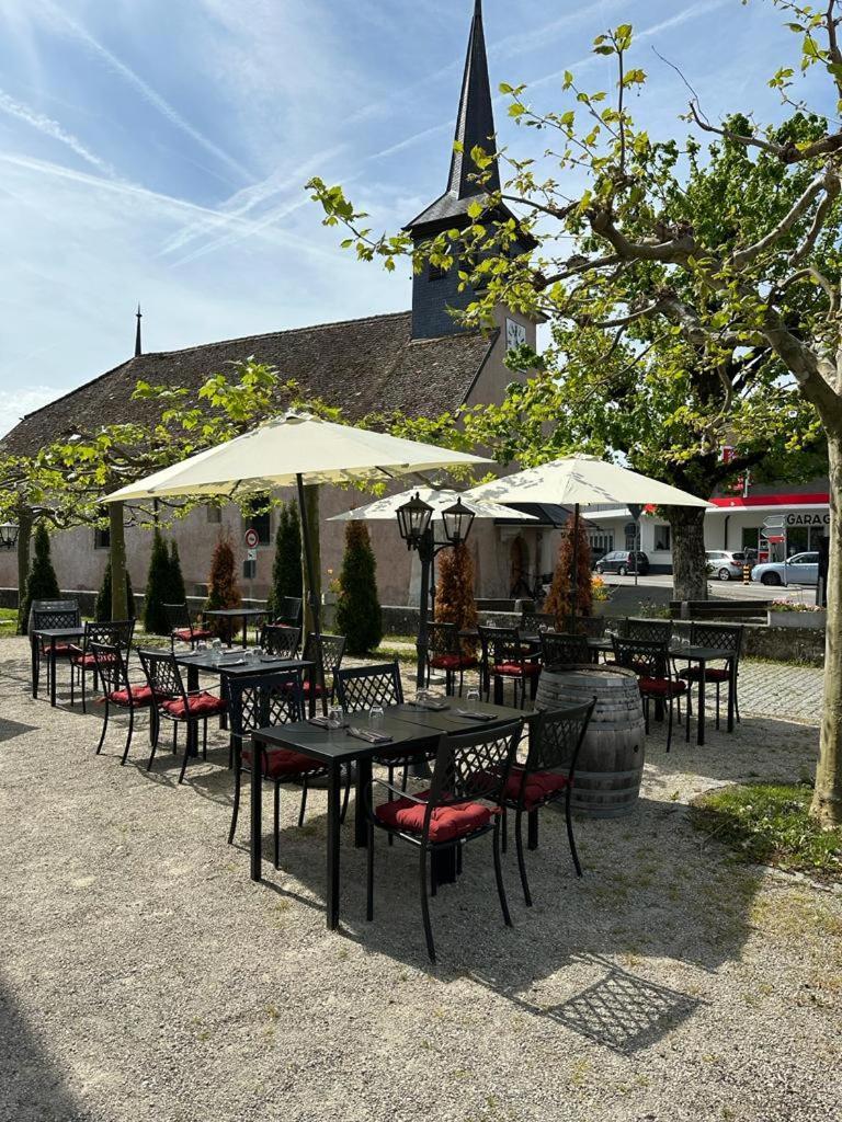Au Boeuf Rouge Hotel Crassier Kültér fotó