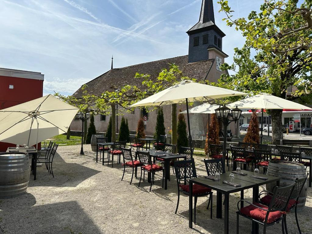 Au Boeuf Rouge Hotel Crassier Kültér fotó