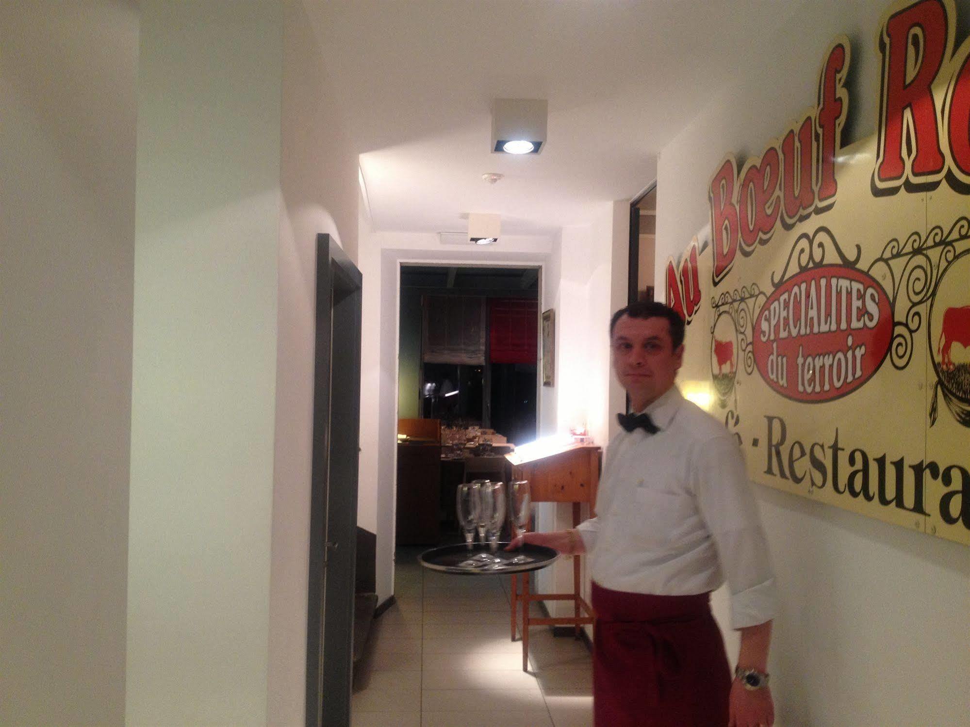 Au Boeuf Rouge Hotel Crassier Kültér fotó